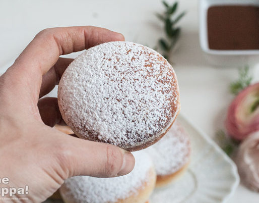 Krapfen al forno, ricetta con lievito madre
