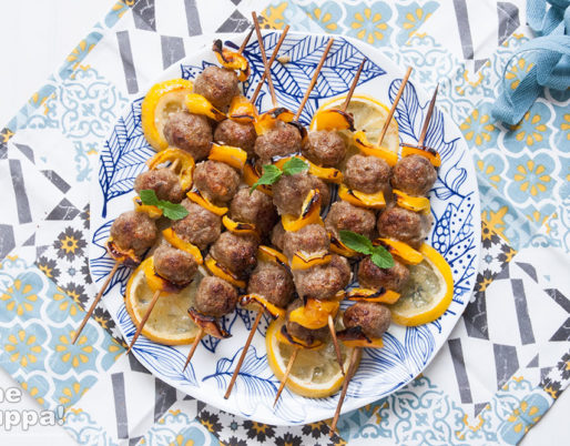 spiedini di polpette al limone - foto di Alessandro Gerbino