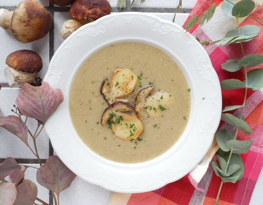 crema ai funghi porcini e patate