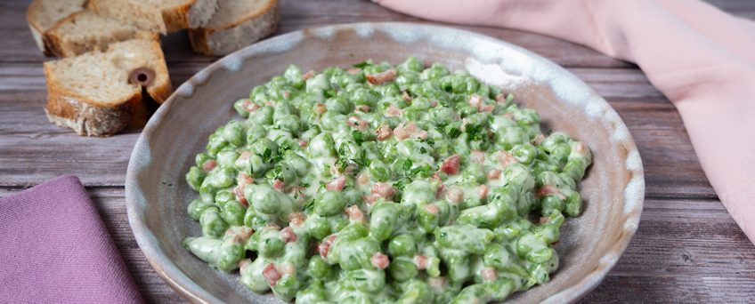 spatzle verdi, gnocchetti tirolesi