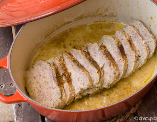 Polpettone doppio con pancetta di calabria dop