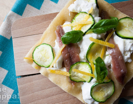 Ricetta pizza focaccia con alici stracciatella e limone con lievito madre