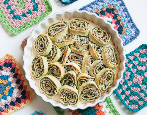 Ricetta anni 80, rotolo di spinaci
