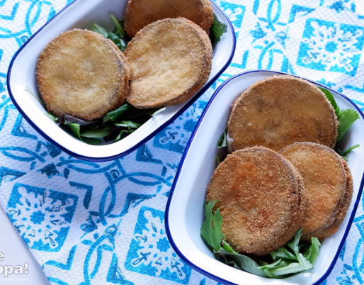 cotolette di melanzane farcite